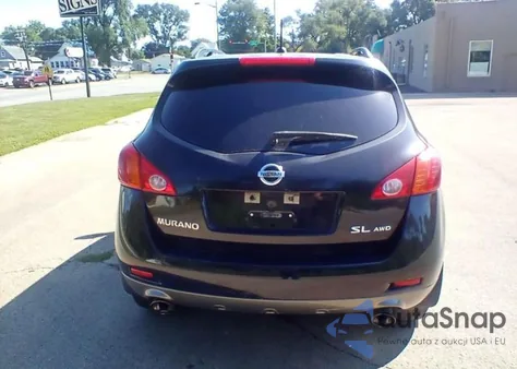 2009 Nissan Murano S z USA, uszkodzony, nr VIN JN8AZ18W29W129140